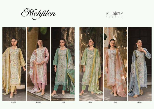 Kilory mehfilen baalar Fancy dress material at wholesale price